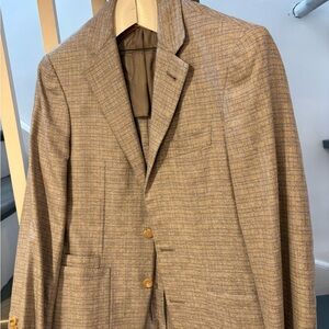Canlali Men's Tan Blazer
